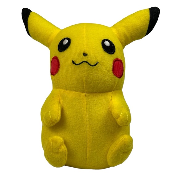 Nintendo Pokémon Pikachu Toy Factory 2015 7” Stuffed Plush Happy Pika Collector - Picture 13 of 16